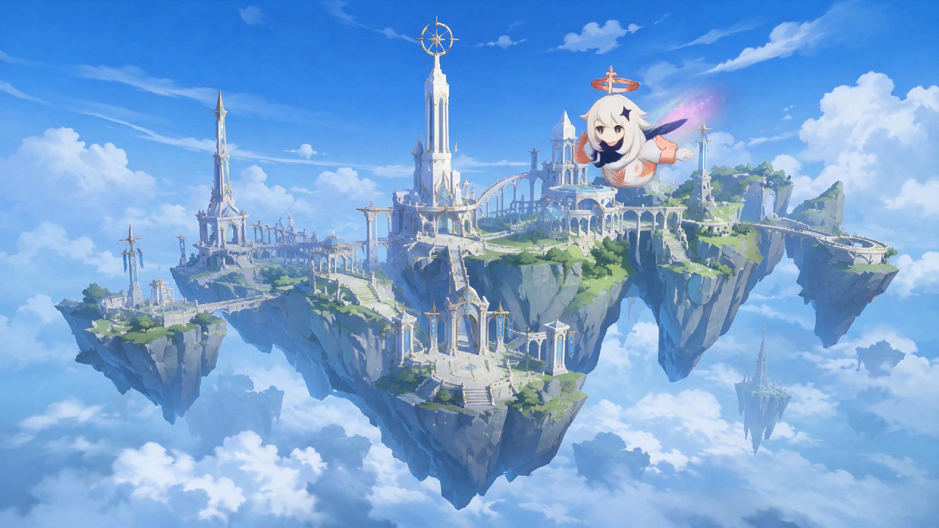 空中场景与飞行画面